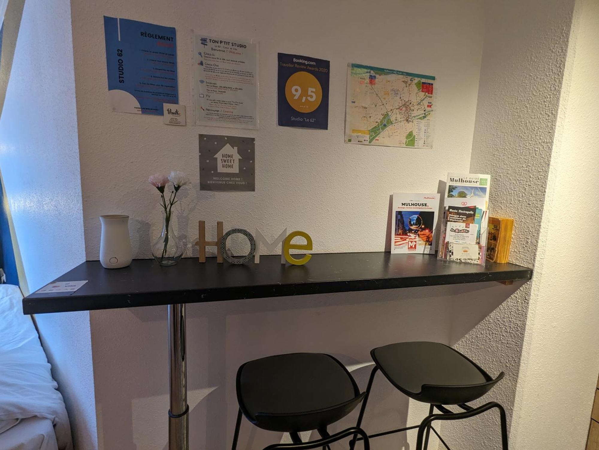 Ton Petit Studio - Le 62 - Coeur De Ville Mulhouse Luaran gambar